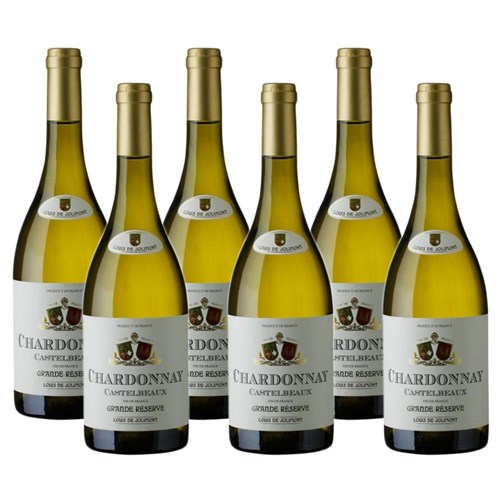 Case of 6 Castelbeaux Chardonnay 75cl White Wine